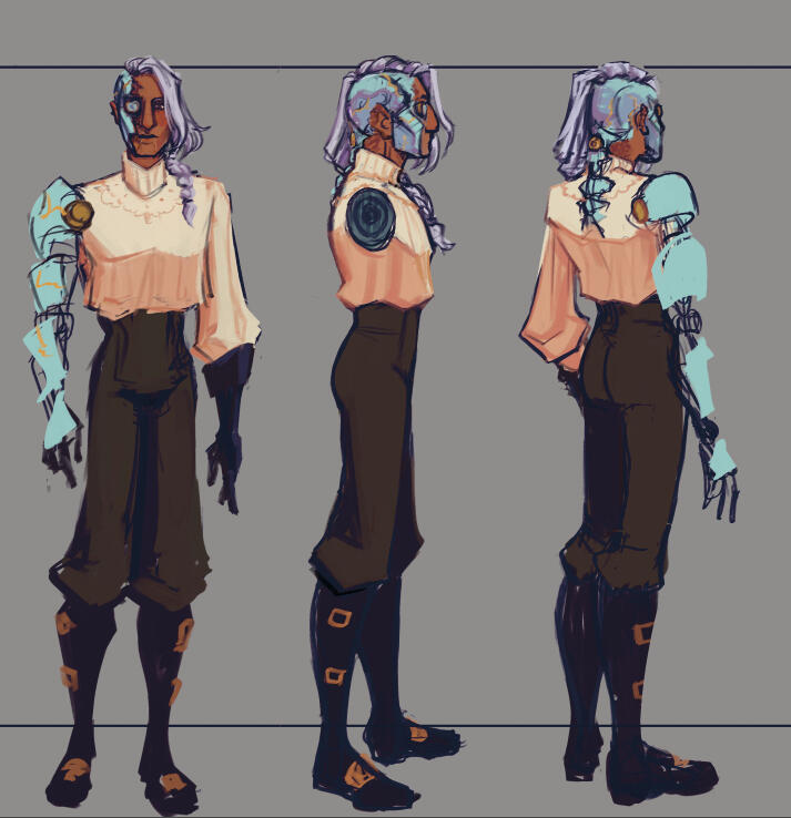 Protagonist Redesign - WIP