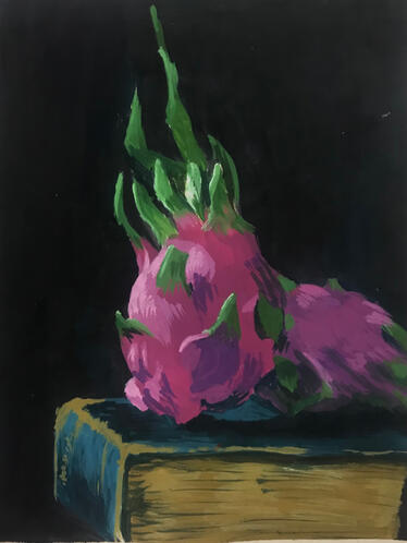 Gouache Photo Study